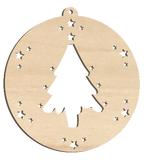 Decorazioni in legno – Natural Bio Christmas Ball - Abete.