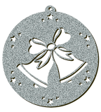 Decorazioni in legno – Glitter Christmas Ball - Campane.