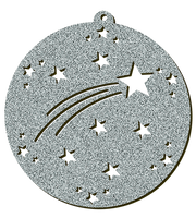 Decorazioni in legno – Glitter Christmas Ball - Cometa.