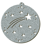 Decorazioni in legno – Glitter Christmas Ball - Cometa.