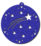 Decorazioni in legno – Glitter Christmas Ball - Cometa.