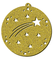 Decorazioni in legno – Glitter Christmas Ball - Cometa.