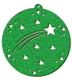 Decorazioni in legno – Glitter Christmas Ball - Cometa.