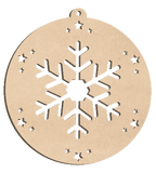 Decorazioni in legno – Natural Bio Christmas Ball - Kit 3.