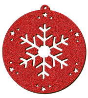 Decorazioni in legno – Glitter Christmas Ball - Cristallo 2.