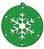 Decorazioni in legno – Glitter Christmas Ball - Cristallo 2.