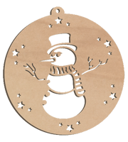 Decorazioni in legno – Natural Bio Christmas Ball - Kit 1.