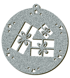 Decorazioni in legno – Glitter Christmas Ball - Doni.