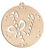 Decorazioni in legno – Natural Bio Christmas Ball - Kit 2.